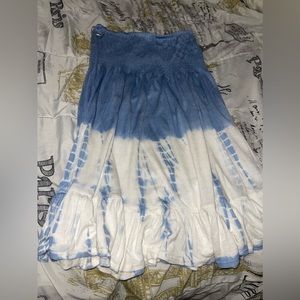 Bandeau dress/ bikini cover up dress